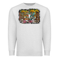 Oatmeal Heather mama western Premium Sweatshirt - RacoonDesign