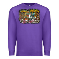 Purple mama western Premium Sweatshirt - RacoonDesign