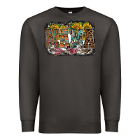 Smoke mama western Premium Sweatshirt - RacoonDesign