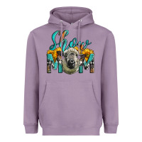 Lavender Western Show Mom Sheep Heavyweight Hoodie - LillyAllenDesigns