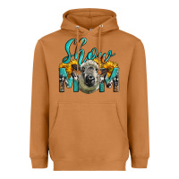 Meerkat Western Show Mom Sheep Heavyweight Hoodie - LillyAllenDesigns