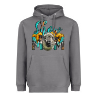 Storm Western Show Mom Sheep Heavyweight Hoodie - LillyAllenDesigns