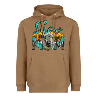 Toasted Coconut Western Show Mom Sheep Heavyweight Hoodie - LillyAllenDesigns