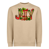 Joy Christmas With Elf Bbs Heavyweight Sweatshirt | Teevron