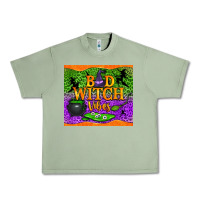 Oil Green Bad witch vibes Urban Heavy Tee - NancyCooperArtShop