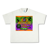 Pistachio Bad witch vibes Urban Heavy Tee - NancyCooperArtShop