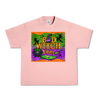 Salmon Bad witch vibes Urban Heavy Tee - NancyCooperArtShop