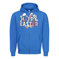 True Royal happy easter Zipper Hoodie - LillyAllenDesigns