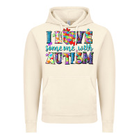 Vintage Artic I love someone with Autism Vintage Hoodie - NancyCooperArtShop