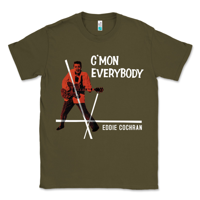 Eddie Cochran C Mon Everybody Album Cover Classic Tee by tuanDangUi | Teevron