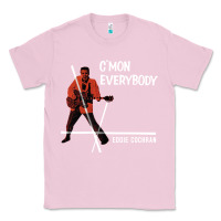 Bubblegum Pink eddie cochran c mon everybody album cover Classic Tee - tuanDangUi