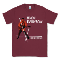 Burgundy eddie cochran c mon everybody album cover Classic Tee - tuanDangUi