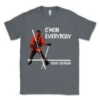 Charcoal Heather eddie cochran c mon everybody album cover Classic Tee - tuanDangUi