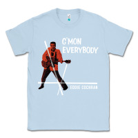 Dusty Blue eddie cochran c mon everybody album cover Classic Tee - tuanDangUi
