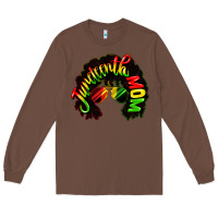 Chestnut juneteenth mom Long Sleeve Tee - CowGirlArtShop