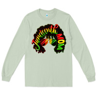 Matcha juneteenth mom Long Sleeve Tee - CowGirlArtShop