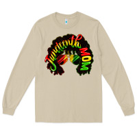 Mushroom juneteenth mom Long Sleeve Tee - CowGirlArtShop