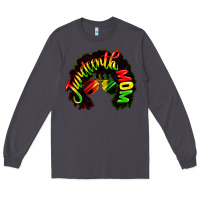 Smoke juneteenth mom Long Sleeve Tee - CowGirlArtShop