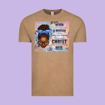 Never Underestimate A Woman Who Does Vintage Tee Designed By Texasbilliewilder