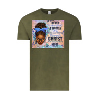 Vintage Olive Never Underestimate a Woman Who Does Vintage Tee - texasbilliewilder