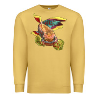 Antique Gold Killifish Premium Sweatshirt - LillyAllenDesigns