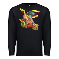 Black Killifish Premium Sweatshirt - LillyAllenDesigns