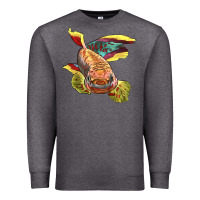 Charcoal Heather Killifish Premium Sweatshirt - LillyAllenDesigns