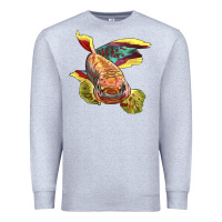 Heather Grey Killifish Premium Sweatshirt - LillyAllenDesigns