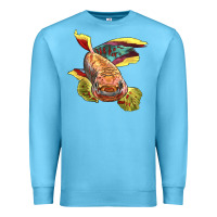 Ocean Blue Killifish Premium Sweatshirt - LillyAllenDesigns