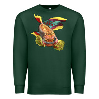 Sports Green Killifish Premium Sweatshirt - LillyAllenDesigns