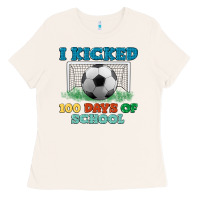 Bone i kicked 100 days of school Ladies Tee - LillyAllenDesigns