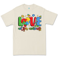 Bone love autism awareness Premium Tee - LillyAllenDesigns