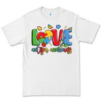 White love autism awareness Premium Tee - LillyAllenDesigns