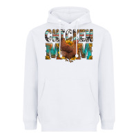 White chicken mom Heavyweight Hoodie - LillyAllenDesigns