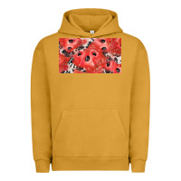 Pigment Peanut Butter watermelon strawberry cowhide cup Urban Hoodie - BarkalooDesign