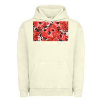 Pigment Pistachio watermelon strawberry cowhide cup Urban Hoodie - BarkalooDesign