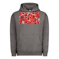 Pigment Tornado watermelon strawberry cowhide cup Urban Hoodie - BarkalooDesign