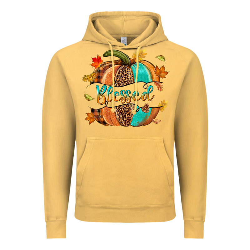 Blessed Pumpkin Vintage Hoodie by NancyCooperArtShop | Teevron