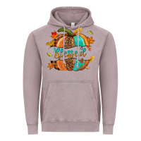 Vintage Zinc Blessed pumpkin Vintage Hoodie - NancyCooperArtShop