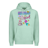 Seafoam birthday girl 6 Premium Hoodie - BundleAndBundleShop