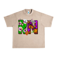 French Oak Halloween RN Registered Nurse Urban Heavy Tee - NancyCooperArtShop