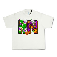 Pistachio Halloween RN Registered Nurse Urban Heavy Tee - NancyCooperArtShop