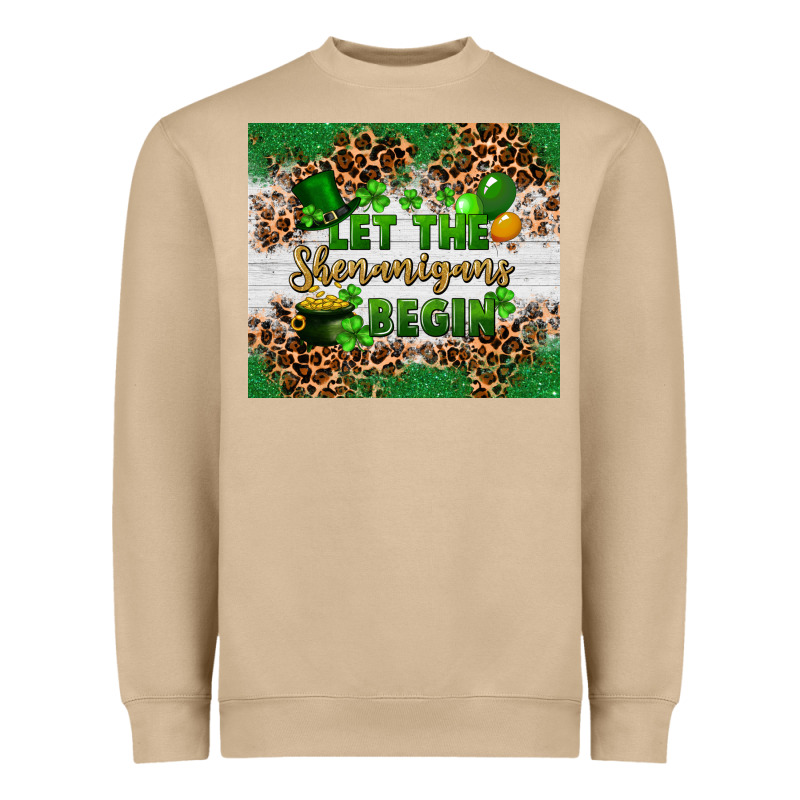 Let The Shenanigans Begin Heavyweight Sweatshirt by FaDigitalArtStudio | Teevron