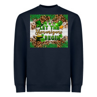 Navy Let the shenanigans begin Heavyweight Sweatshirt - FaDigitalArtStudio