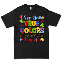 Black colorful love message Premium Tee - LillyAllenDesigns