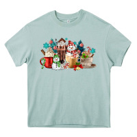 Arona christmas coffee Heavy Core Tee - MaliasSmallBusiness
