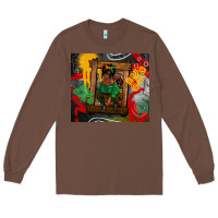 Chestnut juneteenth black woman fashion girl Long Sleeve Tee - CowGirlArtShop