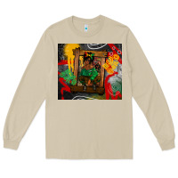 Mushroom juneteenth black woman fashion girl Long Sleeve Tee - CowGirlArtShop