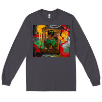 Smoke juneteenth black woman fashion girl Long Sleeve Tee - CowGirlArtShop