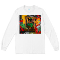 White juneteenth black woman fashion girl Long Sleeve Tee - CowGirlArtShop